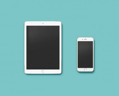 iPad & iPhone freebie 1 minimal workpiece 2